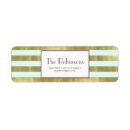 Search for preppy stripes return address labels Simple