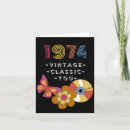 Search for 1974 birthday cards Retro
