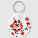 Search for red owl key rings Owls