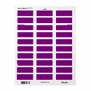 Search for pride return address labels Purple