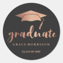 Search for trendy rose gold stickers Graduation