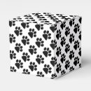 Search for paw print favour boxes Puppy