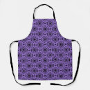 Search for purple flower pattern aprons Abstract