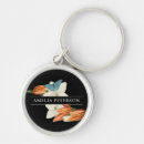 Search for retro butterfly key rings Floral