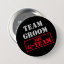 Search for friend of groom badges Black