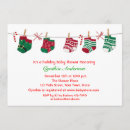 Search for sock christmas invitations Green
