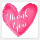 Search for pink watercolor heart stickers Thank you