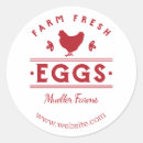 Search for red eggs stickers Chicken