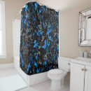 Search for turquoise gray shower curtains Black