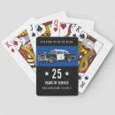 Search for retirement playing cards Monogrammed