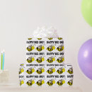 Search for bumblebee wrapping paper Yellow