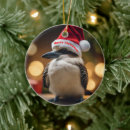 Search for wildlife christmas tree decorations Santa