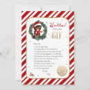 Search for adoption christmas cards Elf arrival letter
