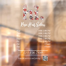 Search for hair salon window decals White