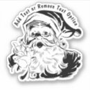 Search for vintage hat stickers Santa claus