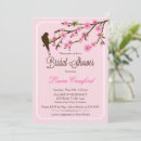 Search for cherry blossom bridal shower invitations Girly