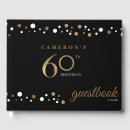 Search for 60th birthday guest books Modern