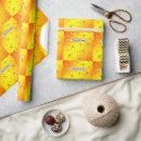 Search for insects wrapping paper Yellow