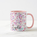 Search for watercolor bubbles mugs Pink