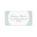 Search for gold circle return address labels Modern