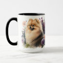 Search for fluffy dog mugs Watercolor