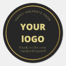 Search for corporate thank you stickers Your logo here