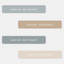 Search for waterproof name labels Boho