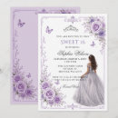 Search for princess sweet 16 invitations Glitter