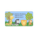 Search for monkey birthday return address labels Cute