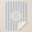 Search for blue and white stripes blankets Striped