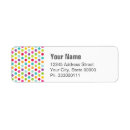 Search for polkadot return address labels Purple