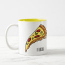 Search for cartoon pizza mugs Food