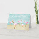 Search for pink flamingo christmas cards Beach