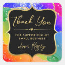 Search for luxury thank you stickers Glitter