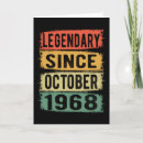 Search for 1968 birthday cards Retro