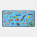 Search for underwater fishes mousepads Pattern