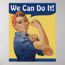 Search for vintage patriotic posters Rosie the riveter