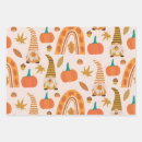 Search for thanksgiving wrapping paper Pumpkin