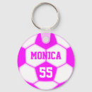 Search for pink soccer ball key rings Sports