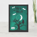 Search for tree halloween cards Night