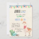 Search for alpaca birthday invitations Llama birthday party