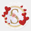 Search for valentine monogram stickers Modern