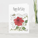 Search for bee drawing cards Flower