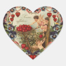 Search for vintage cupid heart stickers Angels
