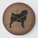 Search for pug clocks Dog