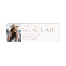 Search for graduation announcement return address labels Graduate