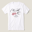 Search for 40th anniversary tshirts 40 years