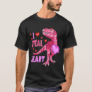 Search for dinosaur valentine tshirts Hearts
