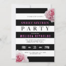 Search for white sweet 16 invitations Roses