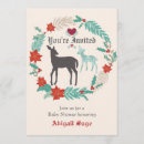 Search for deer christmas invitations Wreath